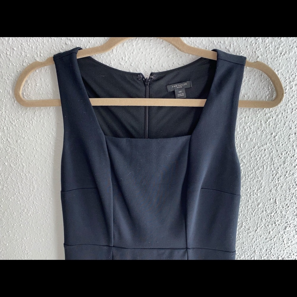 solid black dress - Picture 2 of 3